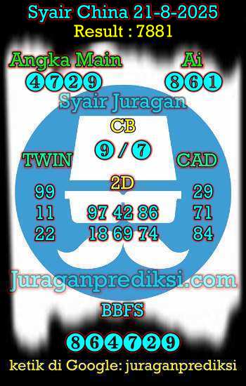 prediksi china 21 agustus 2025, syair china hari ini kamis 21-8-2025, bocoran china, prediksi china akurat, syair china, prediksi china jitu